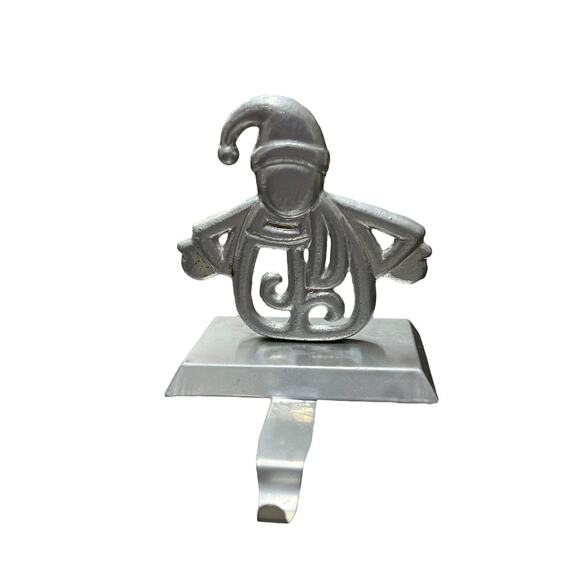 Christmas Tree Stocking Holder /Hangers Lot Of 2 Extended Hooks Snowman Bell - Picture 3 of 7